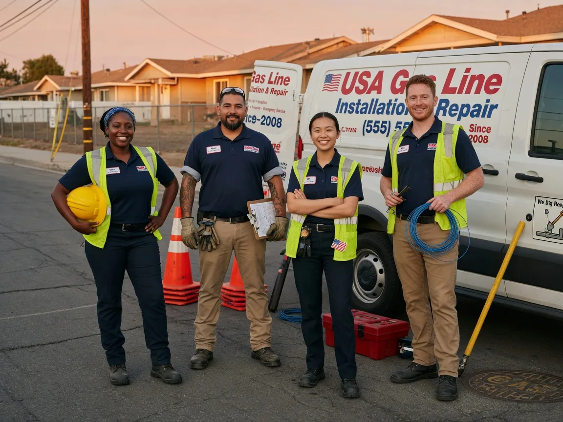 Gas Line Installation company in Frankville, AL